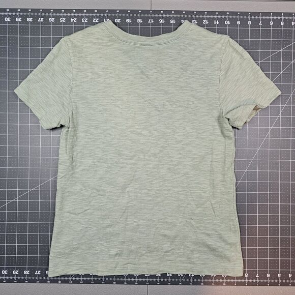 Tecovas Tshirt Womens XS Western Beige Preppy Casual Basic Classic Minimalist - Picture 4 of 7